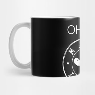 Maui Hawaii: Ohana (Family) on a Dark Background Mug